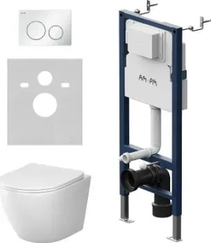 AM.PM Prime Fit IS90201.801900 (с кнопкой смыва)