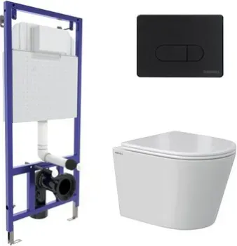 Berges Wasserhaus Vita Rimless 043376 (с сиденьем)