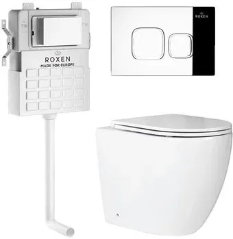 Roxen Attach 966940 (кнопка хром глянец)