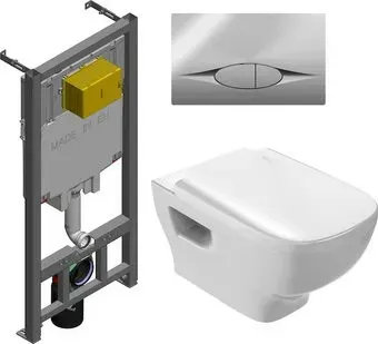 Jacob Delafon Struktura EDE102-00+E70024-00+E29025-NF+E29027-CP