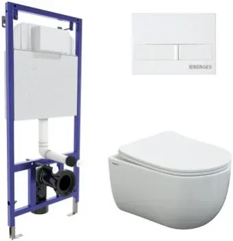 Berges Wasserhaus Ventas Rimless + Ventas Slim SO + Novum 525 + L1 043308