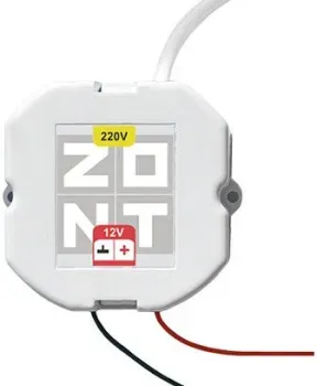 Zont Блок питания в подрозетник 12V/220