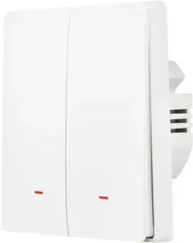 Hommyn zigbee 2 клавиши SWZBNN02W (без нейтрали)