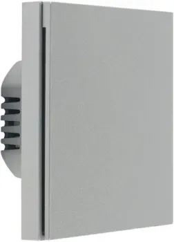 Aqara Smart Wall Switch H1 одноклавишный с нейтралью (серый)