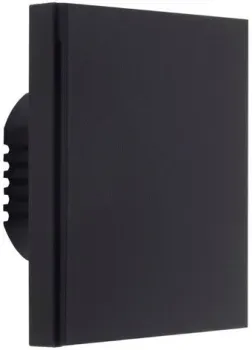 Aqara Smart Wall Switch H1 одноклавишный без нейтрали (черный)