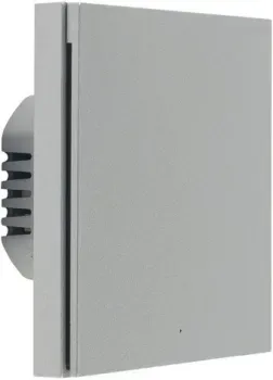 Aqara Smart Wall Switch H1 одноклавишный без нейтрали (серый)
