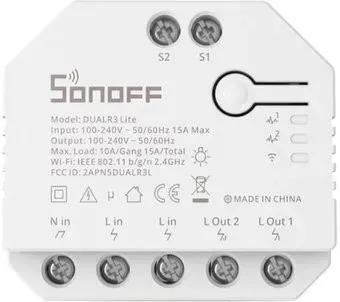 Sonoff Dual R3 Lite