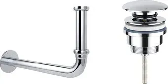 Wellsee Drainage System 182101003 (сифон, донный клапан, хром)