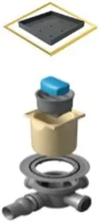 Pestan Confluo Standard Dry 3 Ceramic Gold