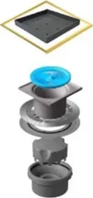 Pestan Confluo Standard Vertical Ceramic Gold