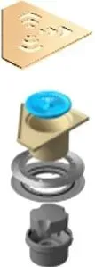 Pestan Confluo Standard Vertical Angle Gold