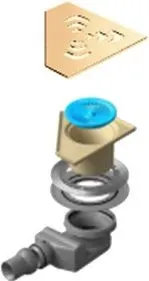 Pestan Confluo Standard Angle 2 Gold