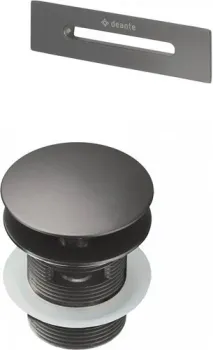 Deante Titanium KYY D10B (с декоративной накладкой перелива)