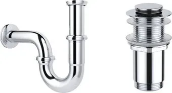 Wellsee Drainage System 182102002 (сифон, донный клапан, хром)