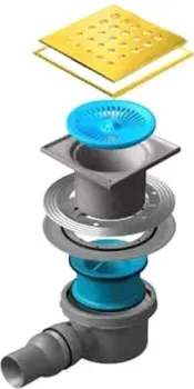 Bettoserb Confluo Standard 15x15 Drops 1 Gold 13000132