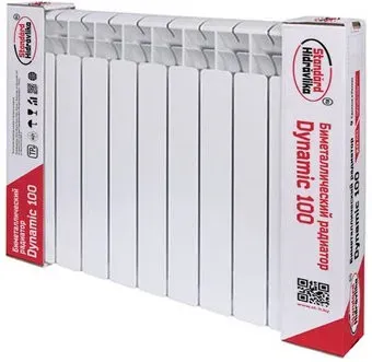 Standard Hidravlika Dynamic 100 500 мм (12 секций, белый)
