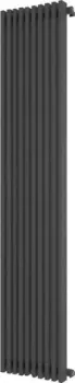 Faberg Sabron 1 (10 секций, черный матовый RAL-9005)