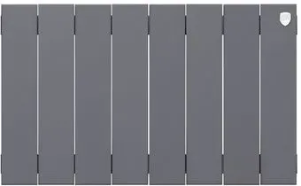 Royal Thermo PianoForte 300 Silver Satin (8 секций) боковое подключение