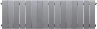 Royal Thermo PianoForte 300 Silver Satin (16 секций) боковое подключение