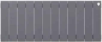 Royal Thermo PianoForte 300 Silver Satin (12 секций) боковое подключение