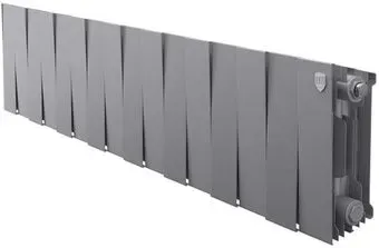 Royal Thermo PianoForte 200 Silver Satin (16 секций) боковое подключение