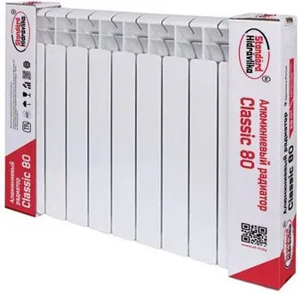 Standard Hidravlika Classic 80 500 мм (10 секций, белый)