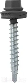 Starfix Кровельный по металлу 5.5x19 шайба с прокл. PT3 SMP2-32496-100 (100шт, оцинкованный, RAL 7024 графитово-серый)
