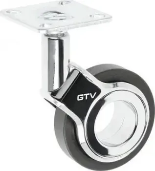 GTV GIRA д.75 мм (черное + хром без тормоза)