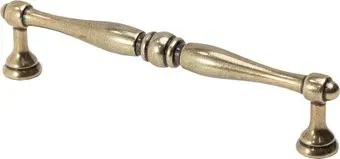 AKS скоба мет. EVA 128 античная латунь,