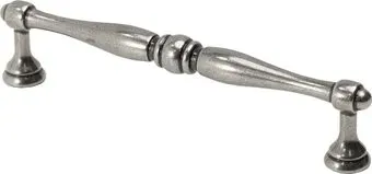 AKS скоба мет. EVA 128 античное серебро,
