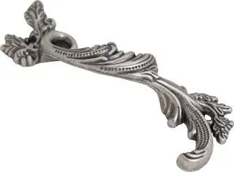 AKS скоба мет. NATURA 96 античное серебро левая