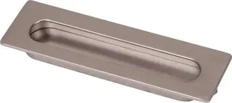 AKS врезная мет. ENTRO 128 брашированный никель,