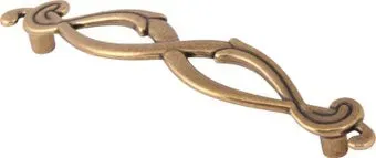 AKS скоба мет. DECORA 128 старое золото,