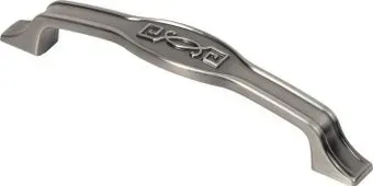 AKS скоба мет. PAOLA 128 шлифованный никель,