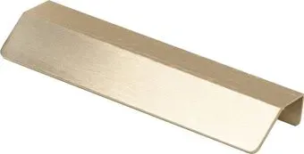 AKS накладная алюм. GEO 128 брашированное золото,