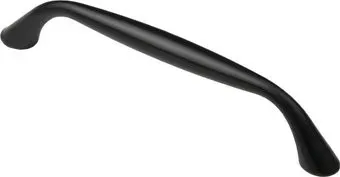 AKS скоба мет. AURA 128 черный матовый,