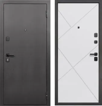 Guard 96x205x7 правая (серебристый/белый матовый)