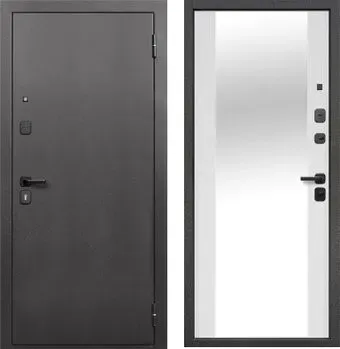 Guard Зеркало 96x205 правая (серебристый/белый матовый)