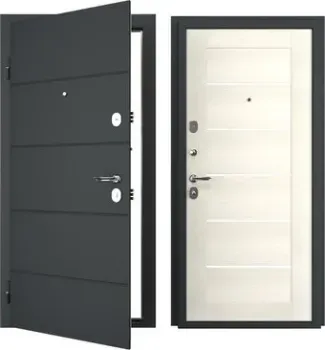 Guard Eva 96x205 (левая, графит/бьянко)