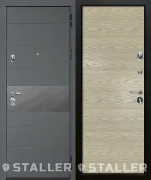 Сталлер Натта 205x86L (графит/дуб скай крем)
