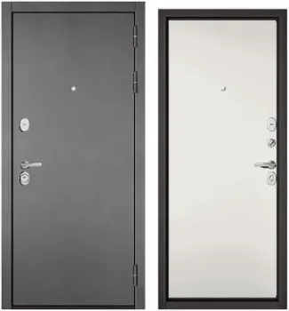 Бульдорс Standart 90 PP-8 205x96 (серый/белый, правый)