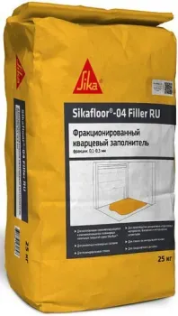 Sika Sikafloor-04 Filler 25кг (желто-белый)