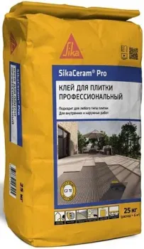 Sika SikaCeram Pro 25кг (серый)