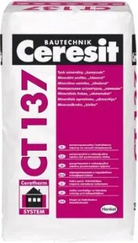 Ceresit CT 137. Белая (зерно 1.5 мм, 25 кг)
