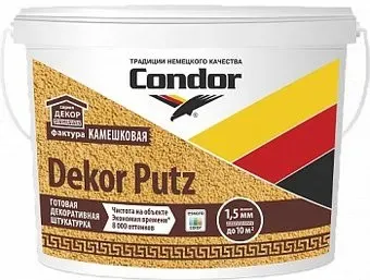 Condor Dekor Putz камешковая фракция 1.5 мм (14 л)