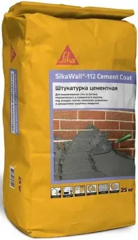 Sika SikaWall®-112 Cement Coat 25кг (серый)