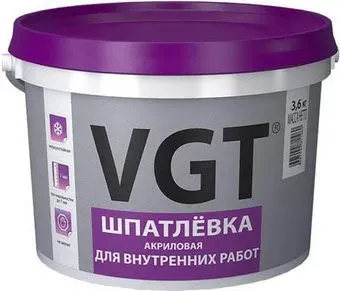 VGT Для внутренних работ (3.6 кг)