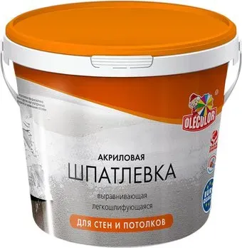 Olecolor акриловая для стен и потолков 3.5 кг