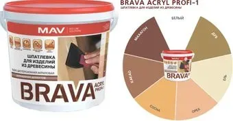 MAV Brava Acryl Profi-1 1.3 кг (дуб)