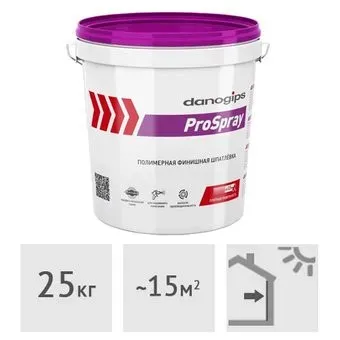 Danogips ProSpray 15 л (25 кг)